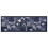 Berkfield Kitchen Carpet Washable Coffee Blue 60x300 cm 1