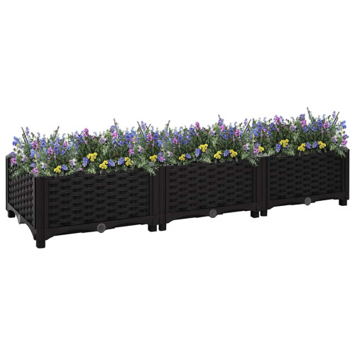 Berkfield Raised Bed 120x40x23 cm Polypropylene