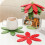 Creative Coconut Tree Heat Resistant Placemat Nonslip-Red 3