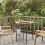 Berkfield Tea Table Brown 45 cm Poly Rattan 1