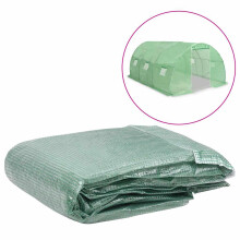 Berkfield Greenhouse Replacement Cover (13.5 m) 300x450x200 cm Green