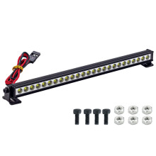 RC LED Light Bar 24 LEDs for 1/10 RC Crawler TRX4 SCX10 D90, Bright Illumination and Metal Construction