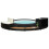 Berkfield Spa Surround Black Poly Rattan and Solid  Acacia Wood 1