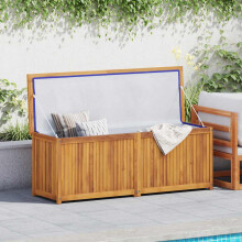 Berkfield Garden Box 150x50x55 cm Solid Wood Teak