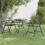 Berkfield Folding Garden Chairs 2 pcs Expanded Metal Mesh Anthracite 1