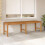 Berkfield Garden Bench 150 cm Solid Teak Wood 1