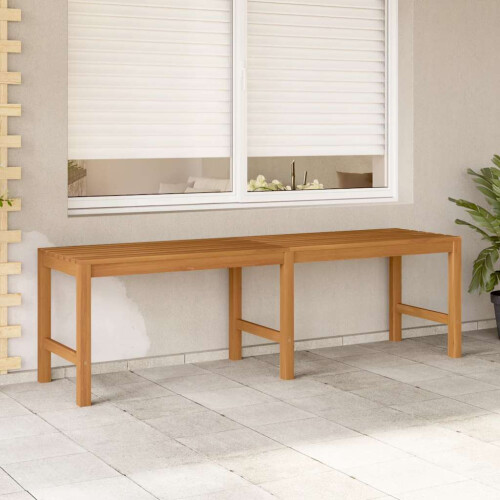 Berkfield Garden Bench 150 cm Solid Teak Wood