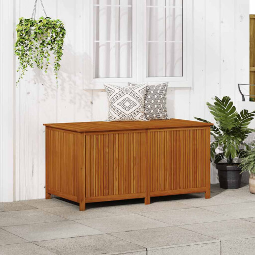 Berkfield Garden Storage Box 150x80x75 cm Solid Acacia Wood