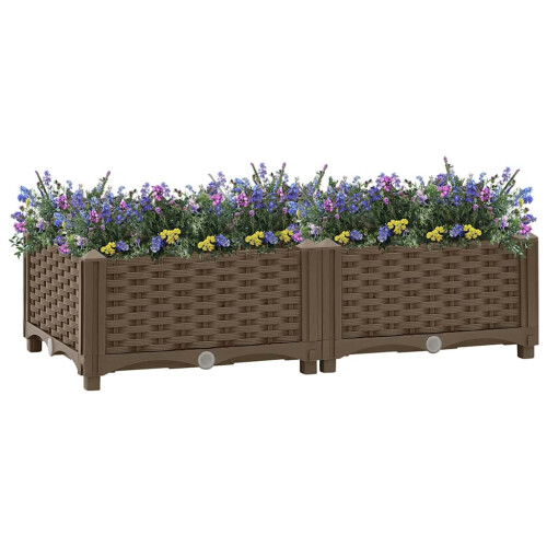 Berkfield Raised Bed 80x40x23 cm Polypropylene