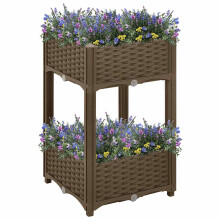 Berkfield Raised Bed 40x40x71 cm Polypropylene