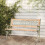 Berkfield Garden Bench 122 cm Solid Firwood 1