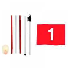 Prettyui standaard golfvlaggenmast oefenbeker 72,93 inch