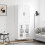 Berkfield Highboard White 69.5x34x180 cm Engineered Wood 1