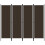 Berkfield 4-Panel Room Divider Brown 200x180 cm 1