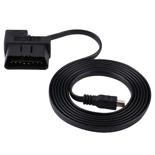180 cm bil OBDII OBD2EOBD16-bens diagnostisk forlængeradapter til Mini