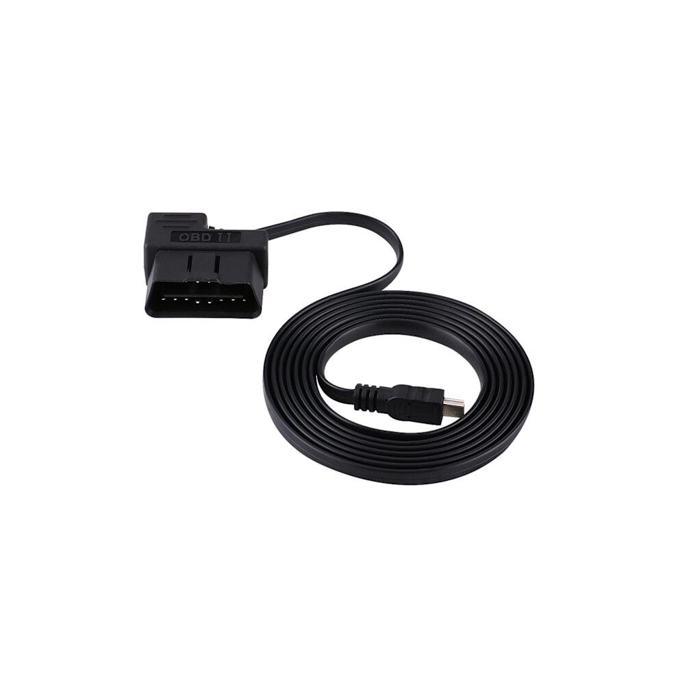 180Cm Car Obdii Obd2 Eobd 16-Pin Diagnostic Extension Adapter To Mini 9301715136109