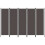 Berkfield 5-Panel Room Divider Anthracite 250x180 cm 1