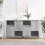 Berkfield Sideboards 2 pcs Grey Sonoma Engineered Wood 1