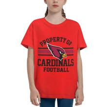 Cardinals kindershirt met korte mouwen en voetballogo (1 stuk)