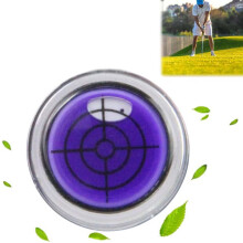 YiFudd Golf Marker Ronde Dop Clip Marker met Nivelleerfunctie, Geschikt voor Heren- en Damesgolfers, Eenvoudig te Bevestigen aan Golfpetten, 5 ml