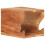 Berkfield Wall Mounted Bicycle Rack 35x25x25 cm Solid Acacia Wood 1