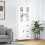 Berkfield Highboard White 69.5x34x180 cm Engineered Wood 1