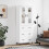 Berkfield Highboard White 69.5x34x180 cm Engineered Wood 1