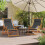 Berkfield Folding Beach Chairs 2 pcs Grey Fabric 1