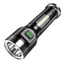 Venkovní světla WQQZJJ USB dobíjecí mini svítilna s dlouhým dosahem, silným světlem a bočním jasem.