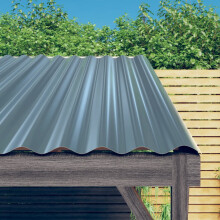 Berkfield Roof Panels 36 pcs Galvanised Steel Grey 60x36 cm