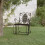 Berkfield Rocking Bench 84 cm Black Steel 1
