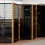 Berkfield 5-Panel Room Divider Black 350x180 cm 1