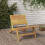 Berkfield Garden Chair Solid Wood Teak 1