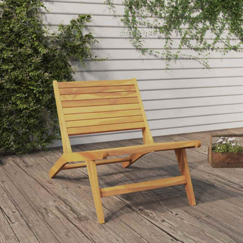 Berkfield Garden Chair Solid Wood Teak