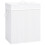 Berkfield Bamboo Laundry Basket White 83 L 1