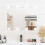 Berkfield Wall Mirror with LED Lights 50x60 cm Glass Rectangle 1