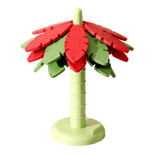Creative Coconut Tree Heat Resistant Placemat Nonslip-Red
