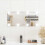 Berkfield Wall Mirror with LED Lights 30x60 cm Glass Rectangle 1