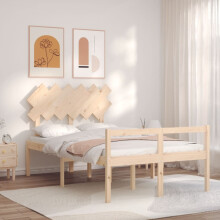 Berkfield Senior Bed without Mattress Small Double Solid Wood