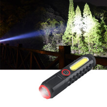Wiederaufladbare LED-Taschenlampe, hohe Leuchtkraft, wasserdicht, tragbar
