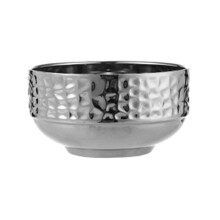 Elegant Heat Resistant Bowl For Soup Noodles Double-silver 15