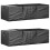 Berkfield Christmas Tree Storage Bags 2 pcs Black Polyethylene 1