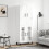Berkfield Highboard White 69.5x34x180 cm Engineered Wood 1