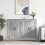Berkfield Wall Mounted Cabinets 2 pcs Grey Sonoma Engineered Wood 1