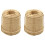 Berkfield Sisal Ropes 2 pcs 12 mm 250 m 1