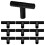 Waterfall Hose Splitter for Desktop Fountain 10 pcs 1