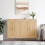 Berkfield Wall Mounted Cabinets 2 pcs Sonoma Oak Engineered Wood 1