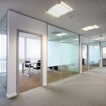 Berkfield Window Films Frosted Stripes Design PVC