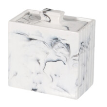 Resin Toothpick Case Cotton Swab Storage Container with-Style J