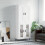 Berkfield Highboard White 69.5x34x180 cm Engineered Wood 1